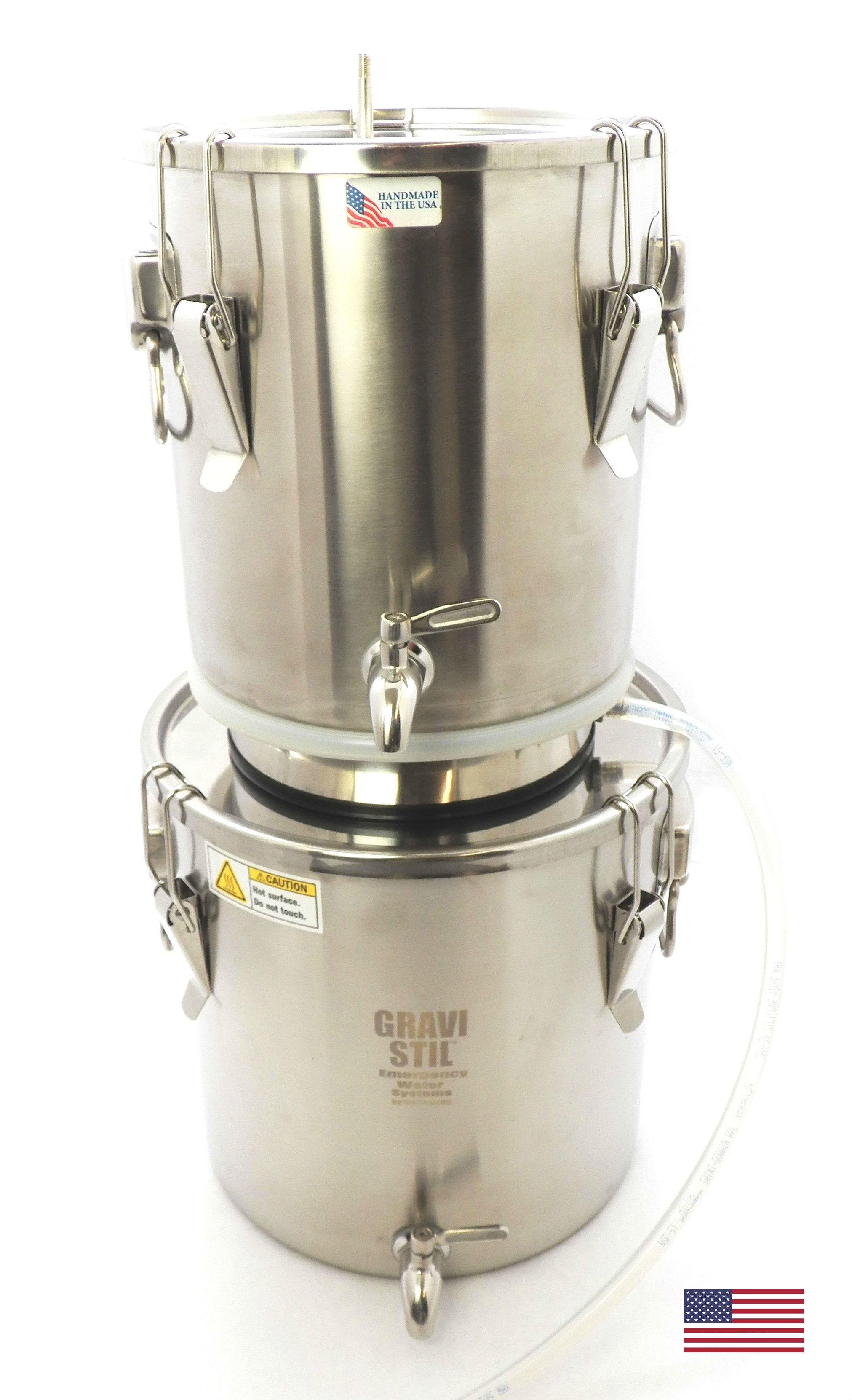 GRAVISTIL ™ Emergency Survival Water Distiller, Desalinator and
