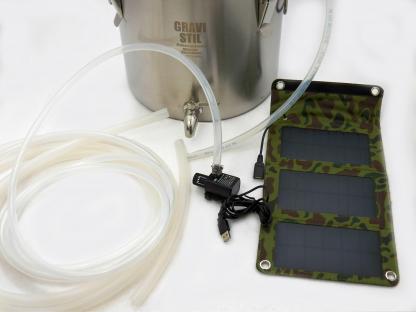 Gravi-Stil Enhanced Kit for Water Ocean Desalinator and Distiller Solar Panel