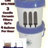 Gravity Well Ultra Emergency Water Filter Paracord Information Graphic